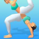 Couple Yoga 3D 9 couple yoga 3d