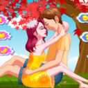 lovers under the tree